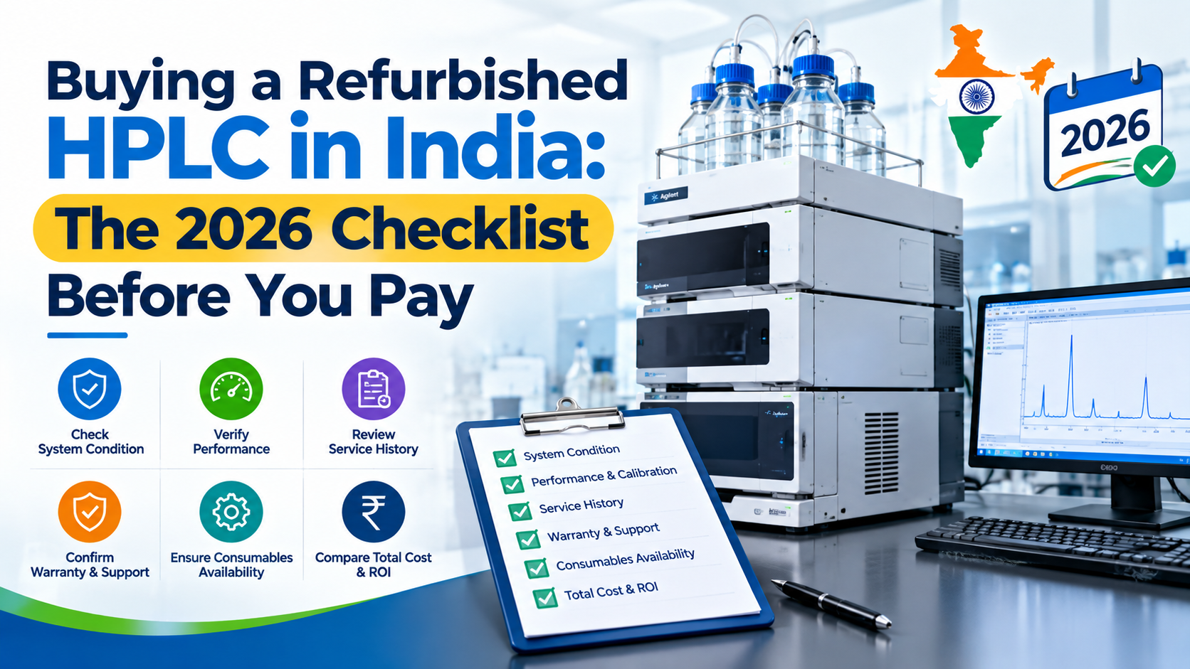 Buying a Refurbished HPLC in India: The 2026 Checklist Before You Pay